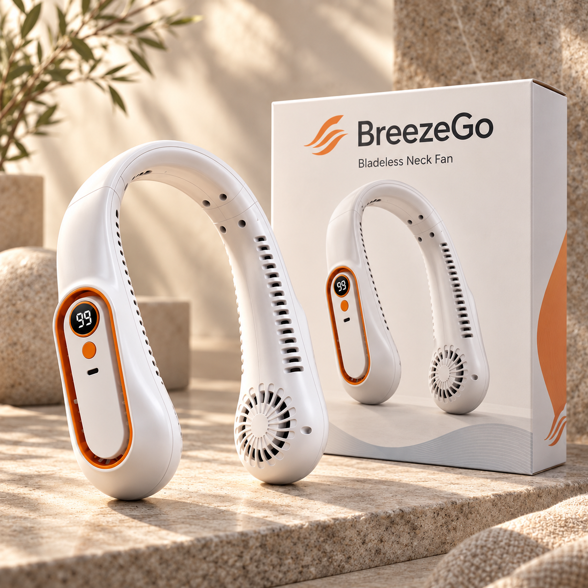 BreezeGo - Smart Neck Fan