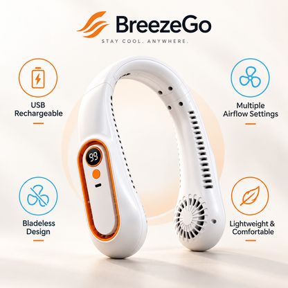 BreezeGo - Smart Neck Fan