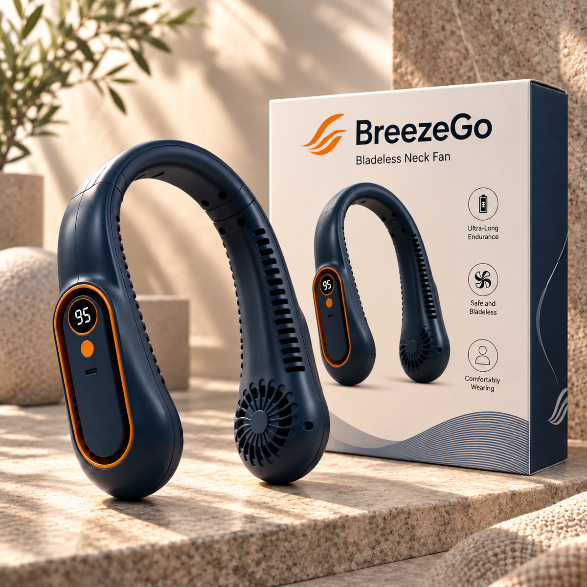 BreezeGo - Smart Neck Fan